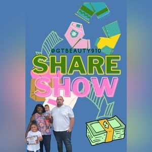 Sharing yours and mine. Share show for men’s clothing and accessories.